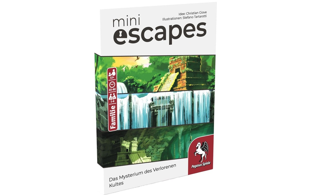 Pegasus Spiele Jeux pour la famille MiniEscapes Das Mysterium des Verlorenen -DE-
