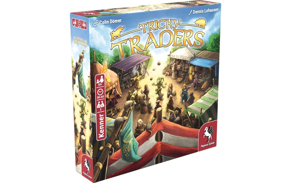 Pegasus Spiele Jeux de connaisseur Tricky Traders -DE-
