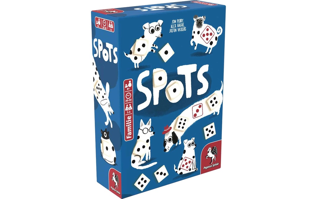 Pegasus Spiele Jeux pour la famille Spots -DE-