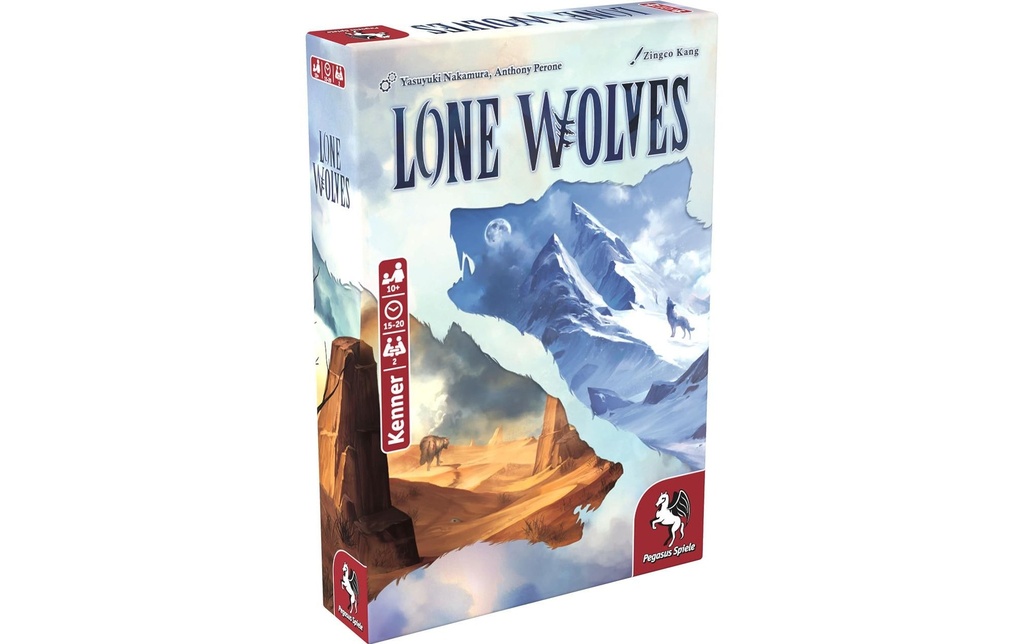 Pegasus Spiele Jeux de connaisseur Lone Wolves -DE-