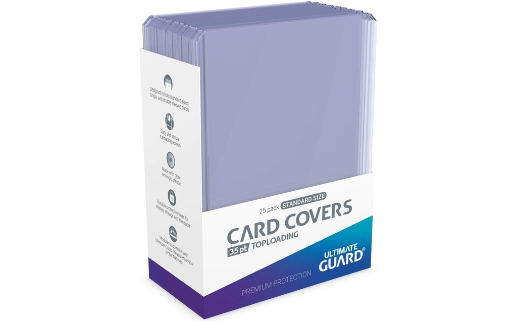 Ultimate Guard Étui à cartes Card Covers Toploading 35 pt Paquet de 25