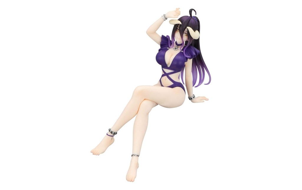 FuRyuu Figurine Noodle Stopper Overlord Albedo Maillot de bain pourpre foncé