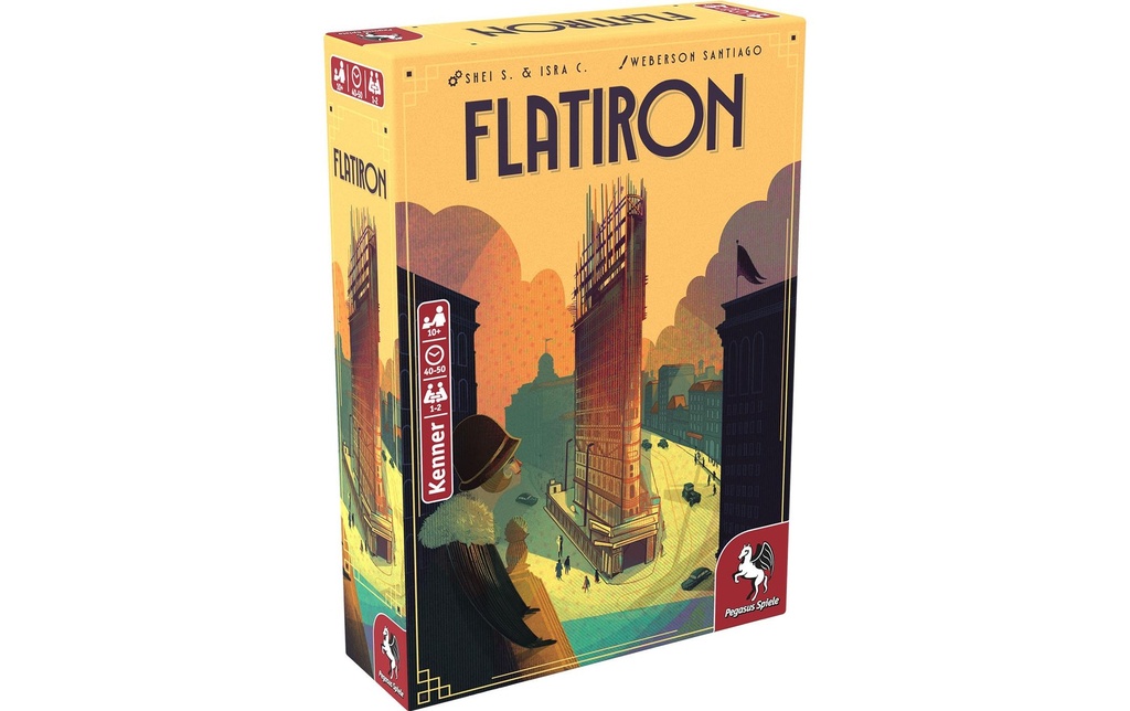 Pegasus Spiele Jeux de connaisseur Flatiron -DE-