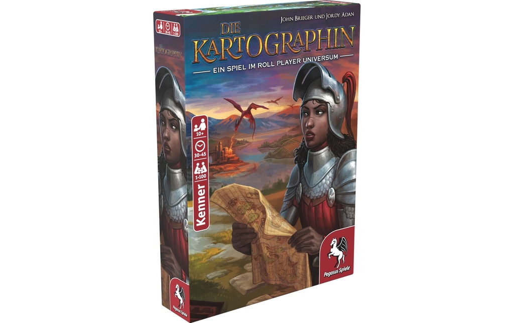 Pegasus Spiele Jeux de connaisseur Die Kartographin