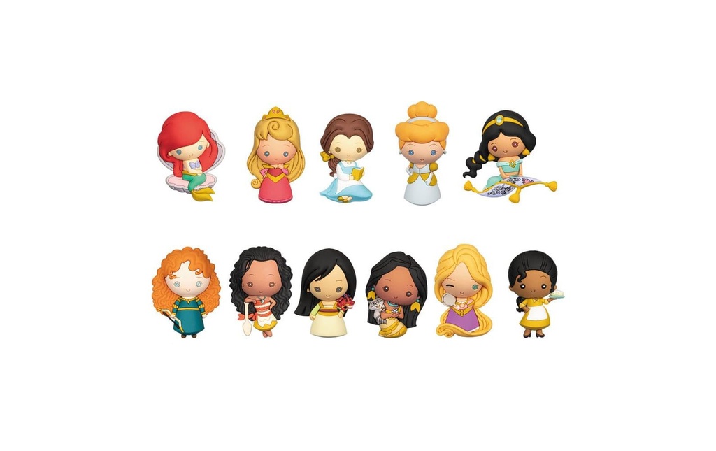 Monogram International Pendentif de sac Disney 3D en PVC Ultimate Princess Series 31