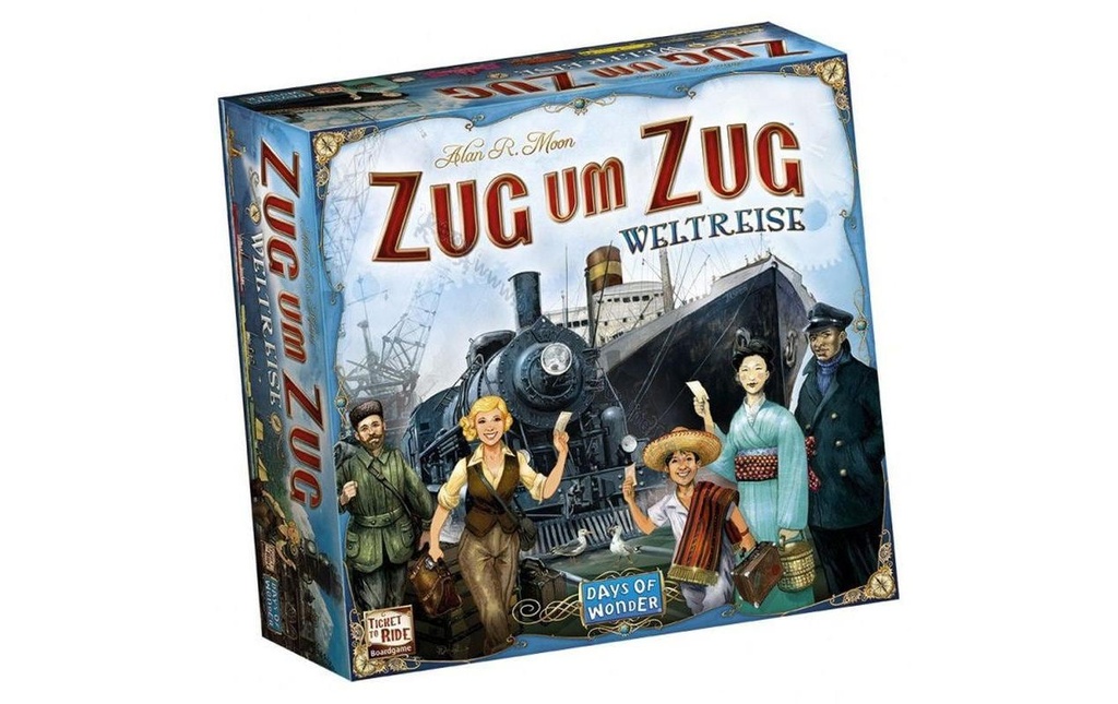 Days of Wonder Jeux pour la famille Zug um Zug – Weltreise