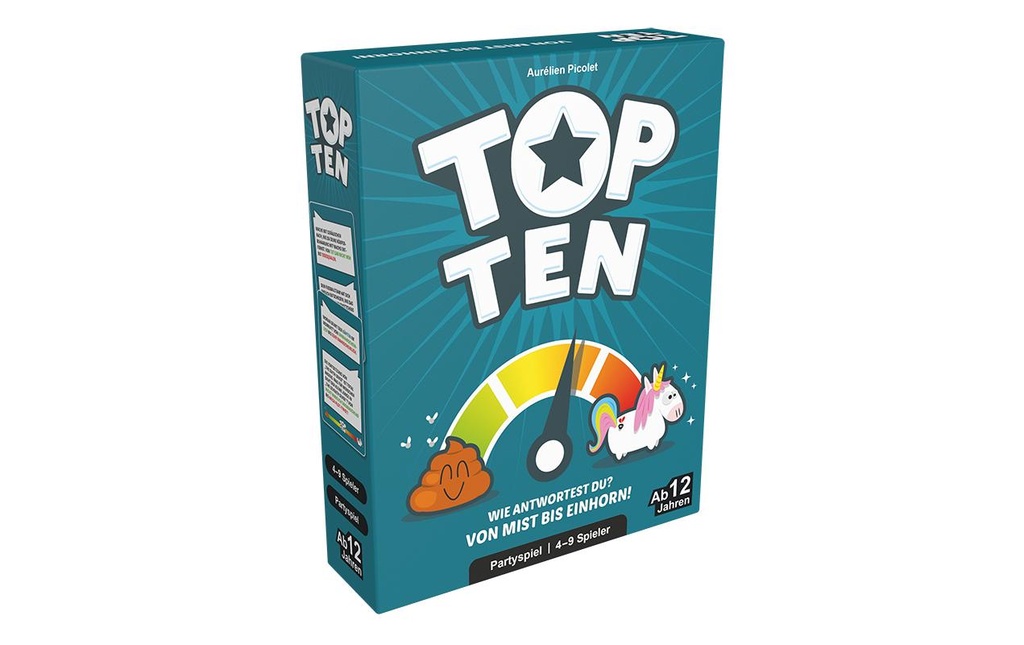 Asmodée Party game Top Ten -DE-