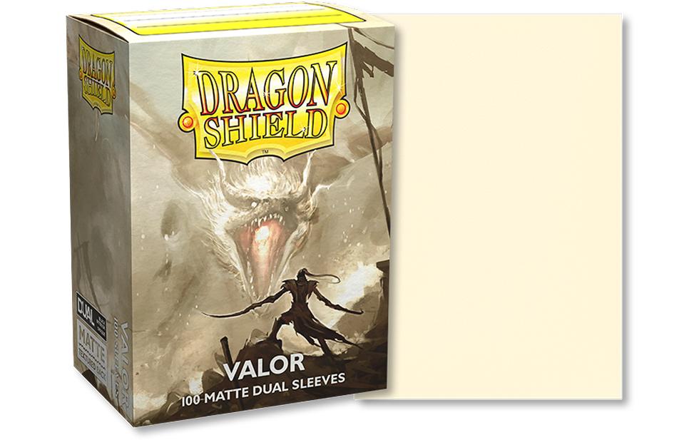 Dragon Shield Étui à cartes Dual Matte: Valor Taille standard Beige 100