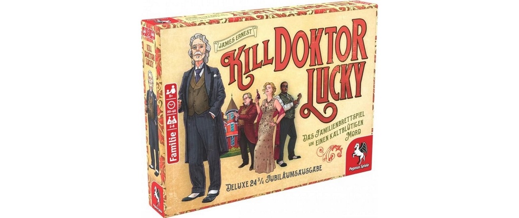 Pegasus Spiele Jeux pour la famille Kill Doktor Lucky -DE-