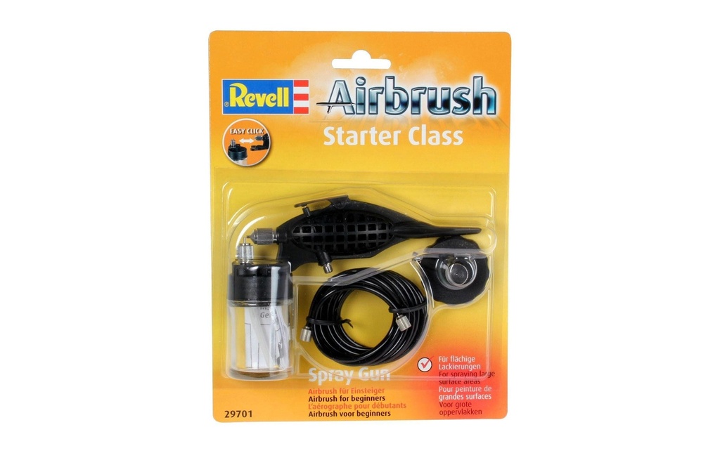 Revell Pistolet d’aérographie Starter Class pour bidons d'air comprimé
