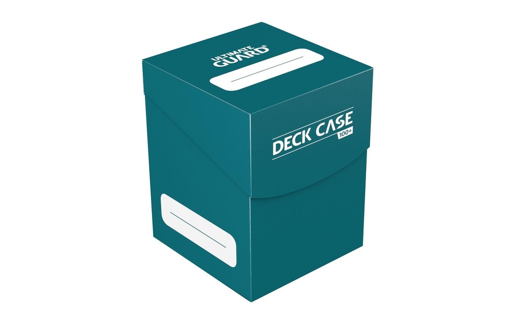 Ultimate Guard Boîte à cartes Deck Case 100+ taille standard bleu pétrole
