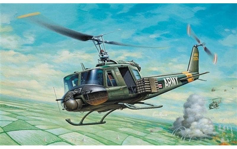 Italeri Kits de montage UH-1B Huey 1:72