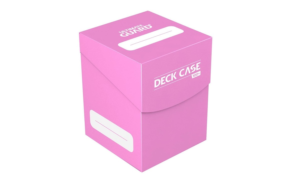 Ultimate Guard Boîte à cartes Deck Case 100+ taille standard rose
