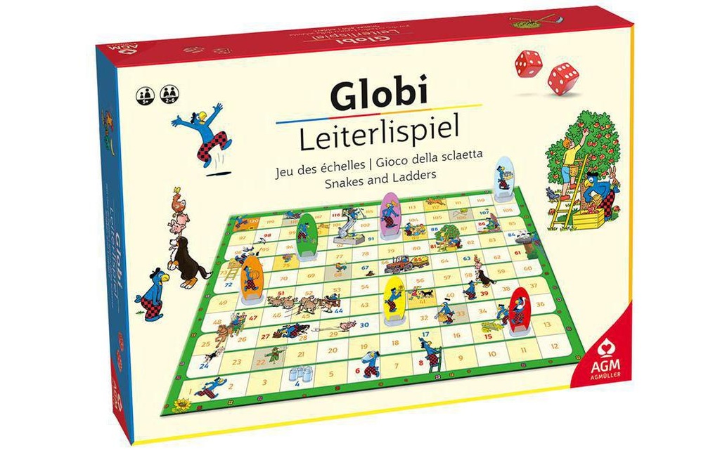 AGM Jeux d’enfant Globi Jeu de l'échelle de la ferme