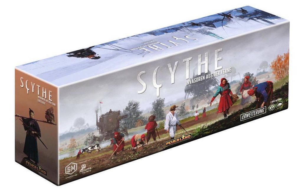 Feuerland Jeux d’experts Scythe: Invasoren aus der Ferne