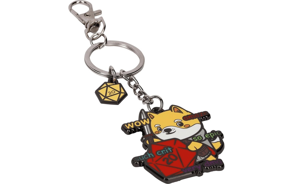 Glass Staff Porte-clés Much Crit Rouge/jaune