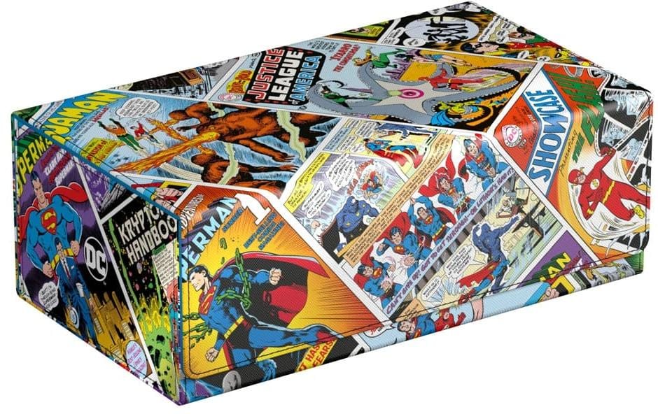 Ultimate Guard Boîte à cartes DC Justice League Collectors Case Vintage Comics