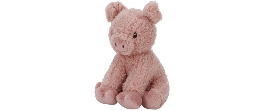Little Dutch Animal en peluche Cochon de la petite ferme 17 cm