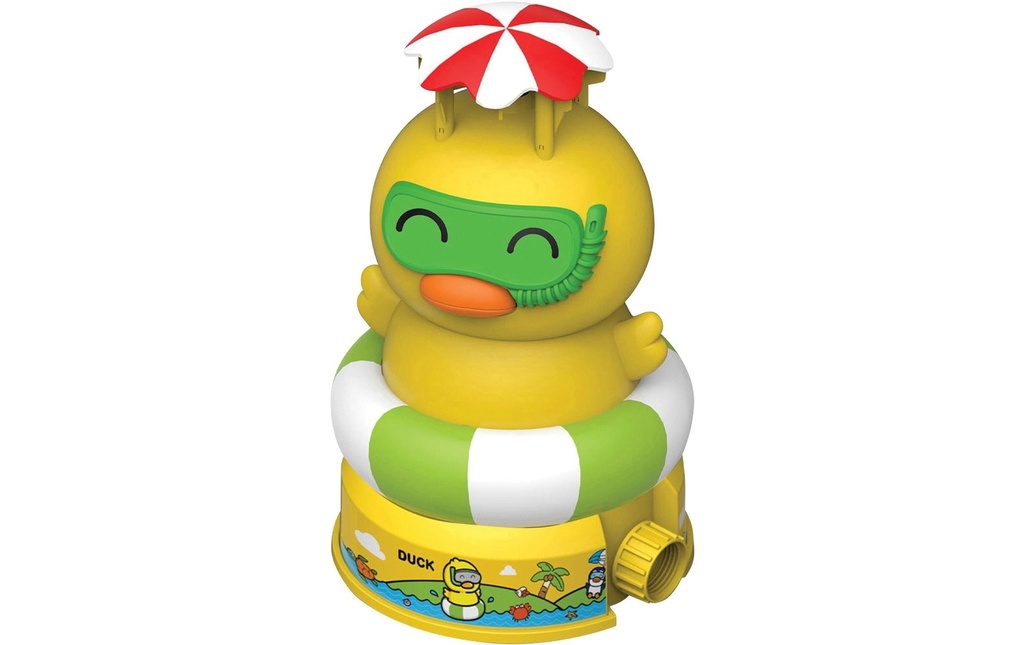 Totally Water Jet canard arroseur arrosé Plastique jaune