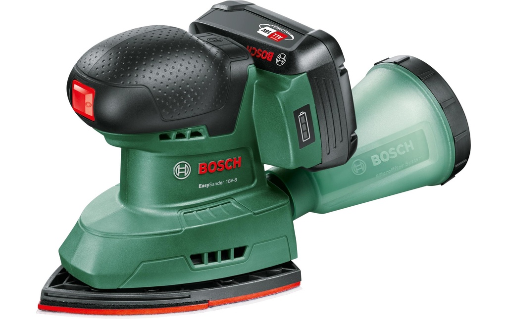 Bosch Ponceuses multifonctions sans fil  EasySander 18 V-8 Set 2.0 Ah