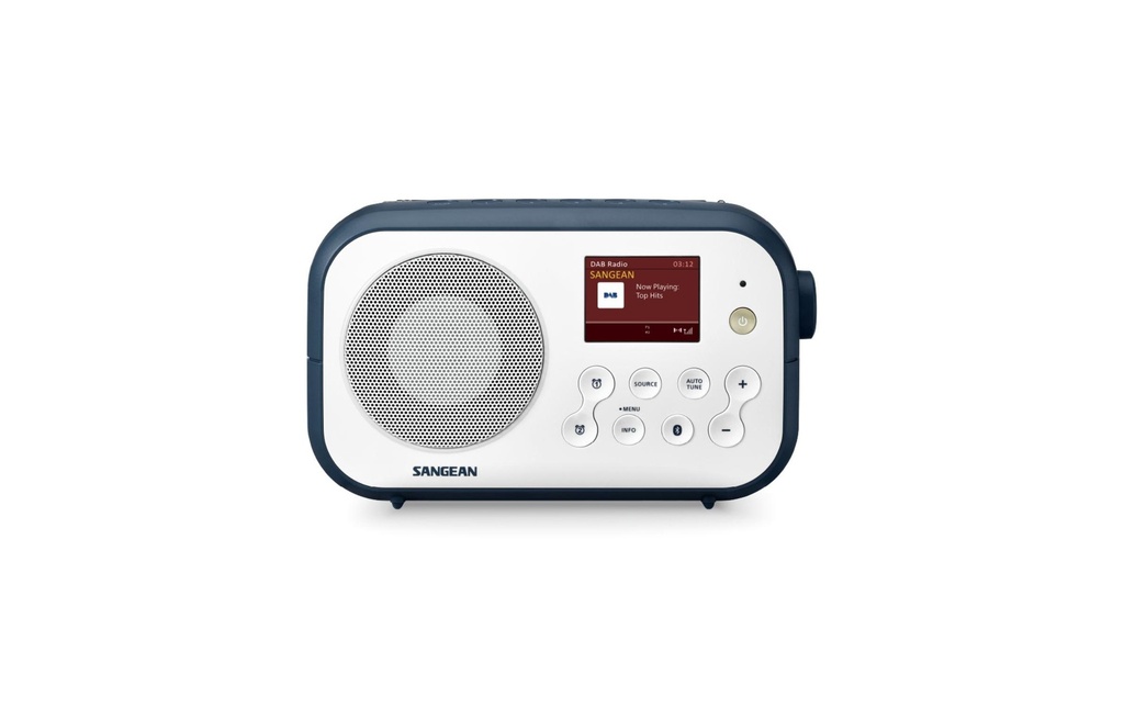 Sangean Radio DPR-42BT Bleu/Blanc