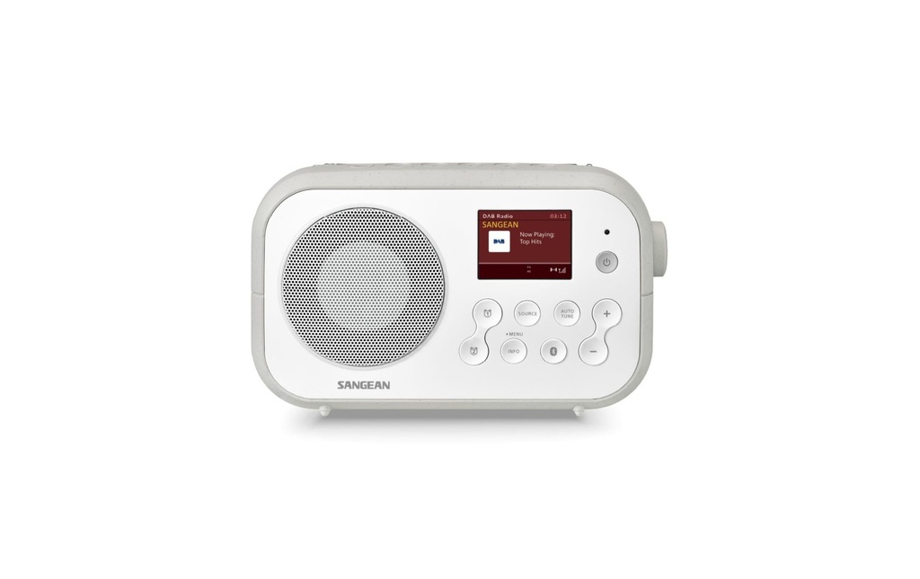 Sangean Radio DPR-42BT Gris/Blanc