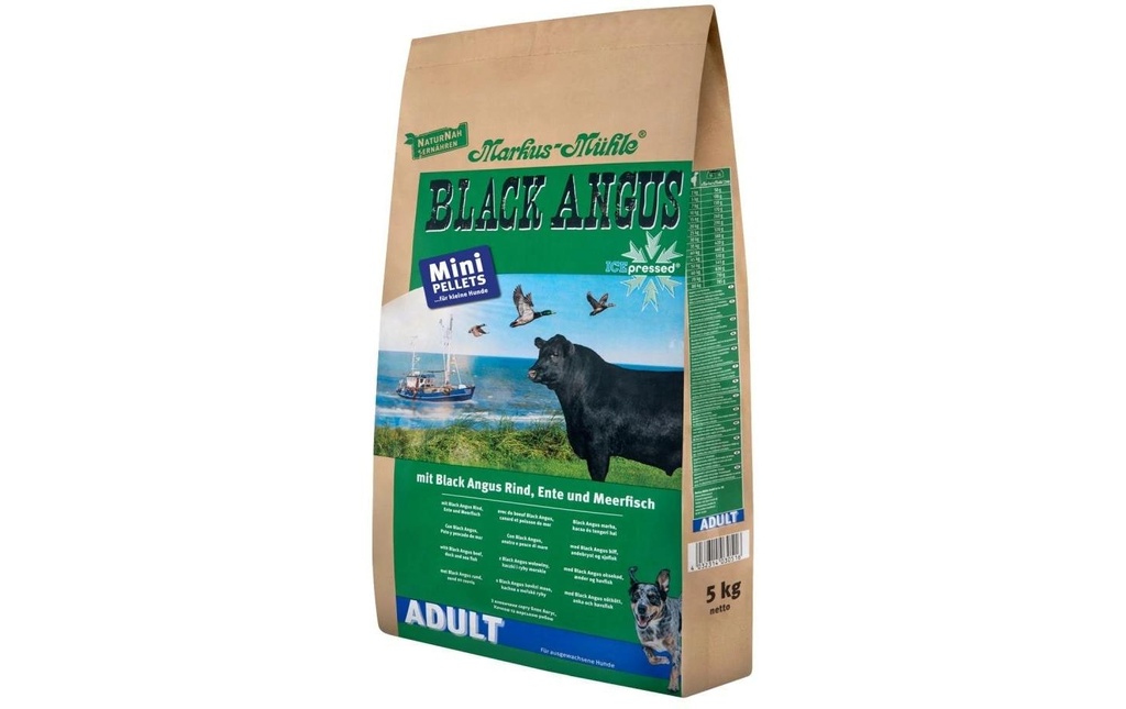 Markus Mühle Alimentation sèche Dog Black Angus Adult Mini 5 kg