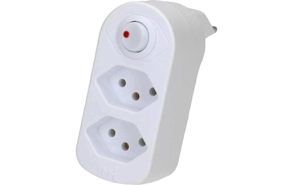 Max Hauri Connecteur multiple ADAPT 2xT13, orientable à 320 2