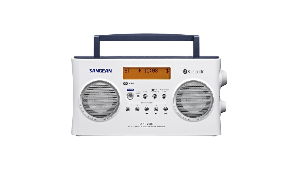 Sangean Radio DPR-26BT Blanc