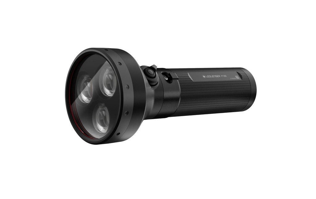 LED LENSER Lampe de poche P18R Aluminium, noir, IP68