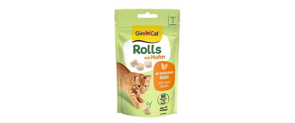 Gimpet Collation pour chat Rolls au poulet 40 g
