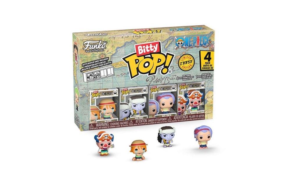 Funko Figurine Bitty POP ! One Piece 4-pack Nami