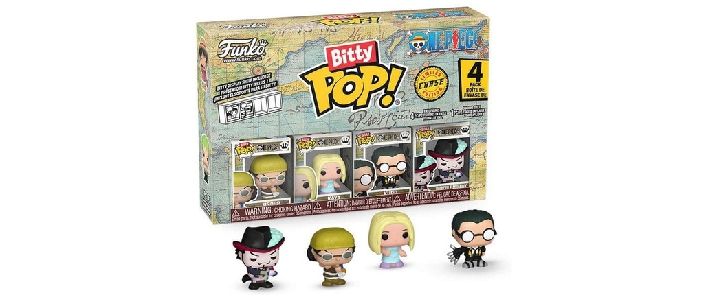 Funko Figurine Bitty POP ! One Piece 4-pack Usopp