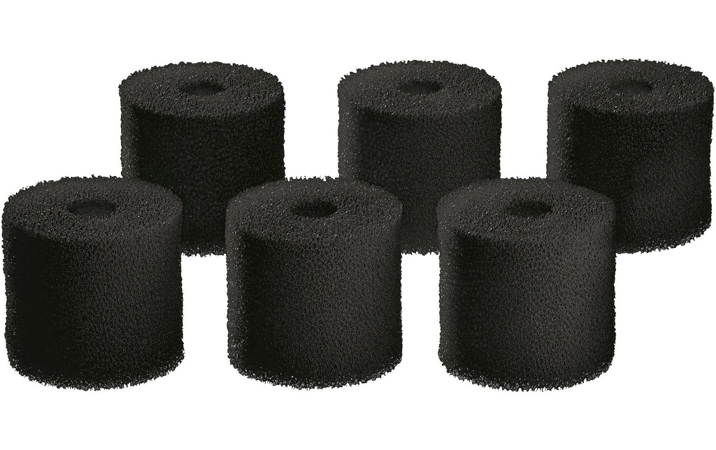 OASE Mousse de préfiltration Set 6 BioMaster 60ppi Noir
