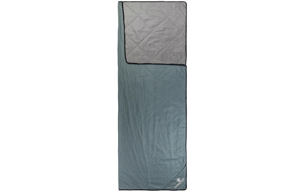 Grüezi Bag Wellhealth Blanket Wool Deluxe 185 cm, gris