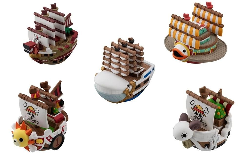 Megahouse One Piece Yuracolle Series Pack de 5 Grand Line