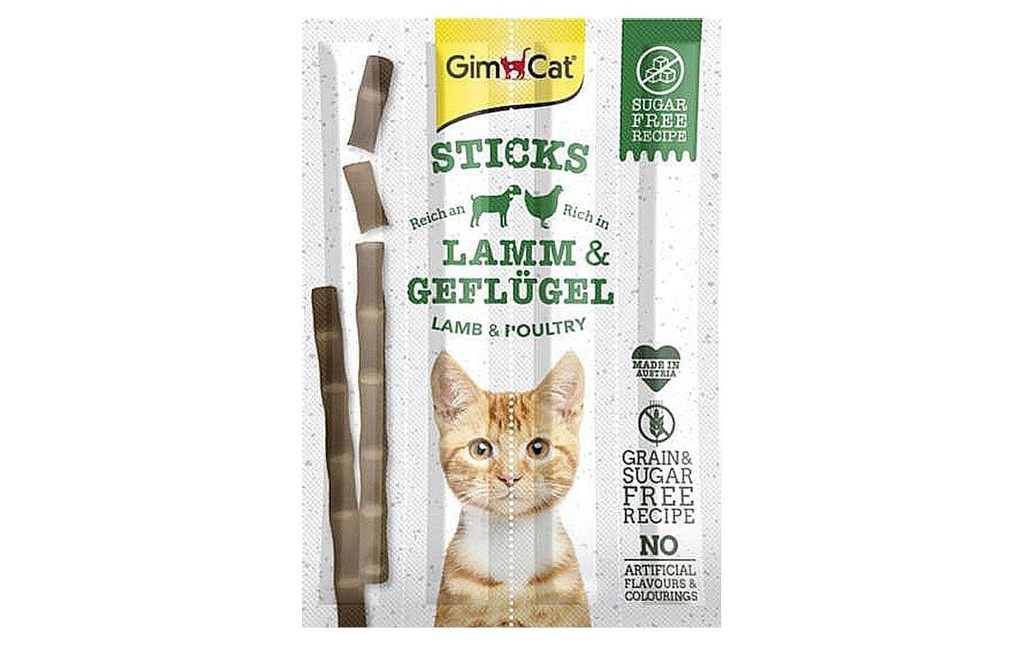 Gimpet Collation pour chat Bâtonnets d'agneau et de volaille 4 Pièce/s