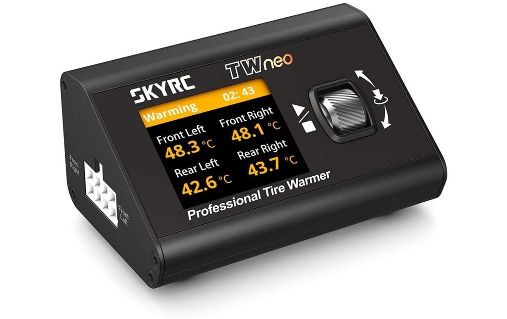 SKYRC Chauffe-pneus Twneo avec chauffe-plat en silicone