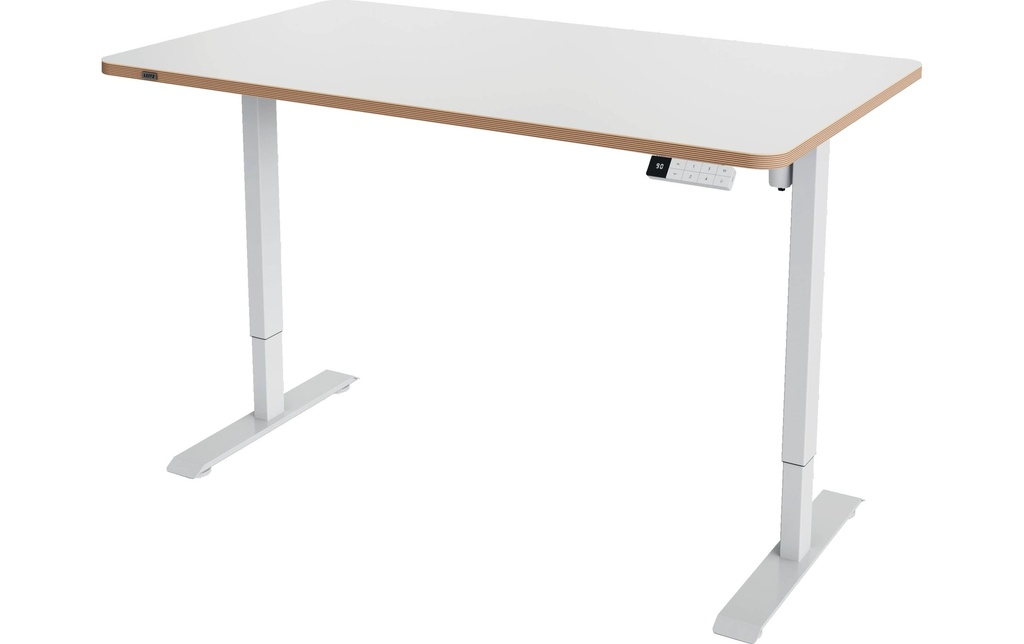 Leitz Table haute Réglable en hauteur, électrique, 140 x 80 cm