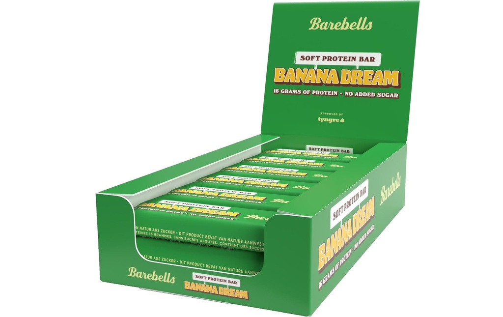 Barebells Barre Banane, Boîte de 12