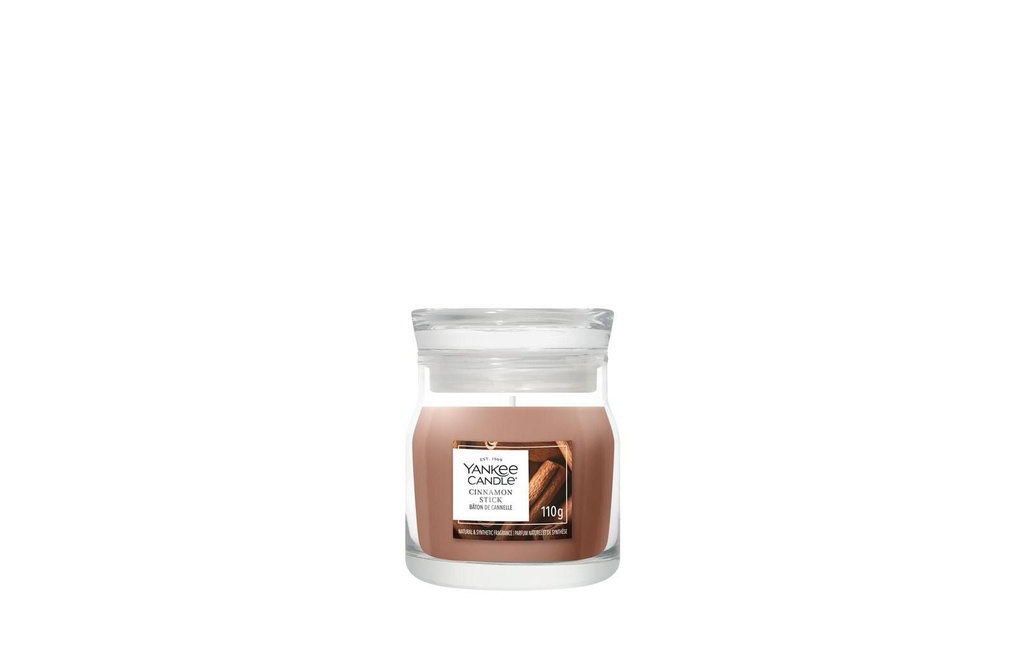 Yankee Candle Signature Bougie parfumée Cinnamon Stick Signature Small Jar