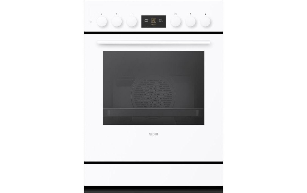 Sibir Four encastré EH Tritherm 4 V600 2024 CH 55, Blanc