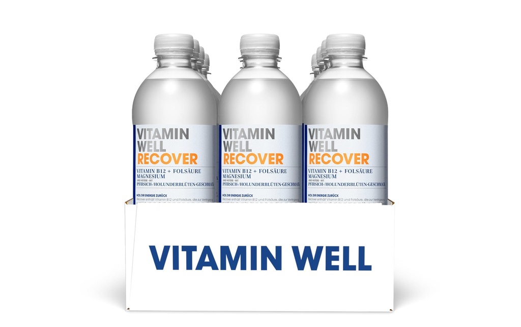 VITAMIN WELL Boisson Recover 12 x 0.5 l
