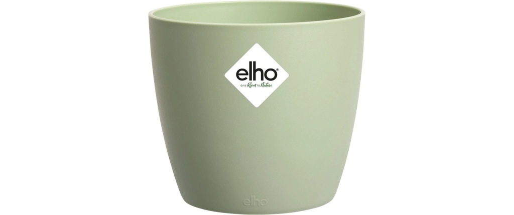 Elho Pot de fleur Brussels mini, rond, 1.2 l, Sorbet Vert