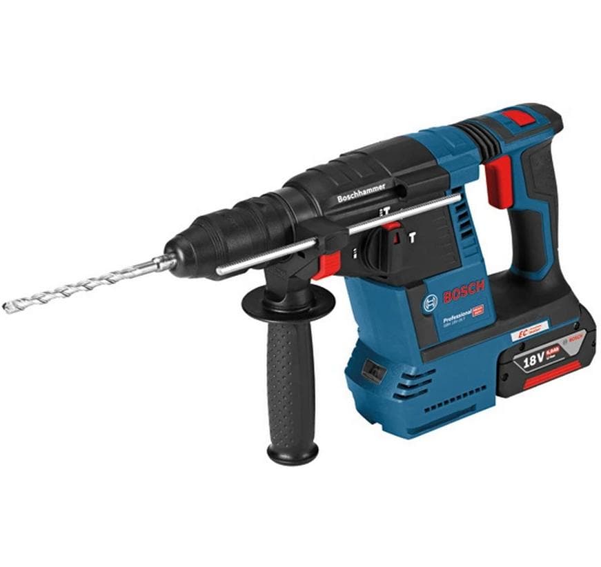 Bosch Professional Marteau perforateur GBH 18 V-26F + GDE en L-BOXX