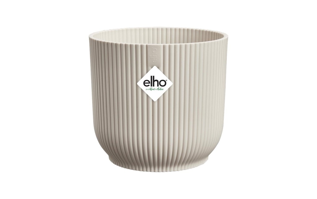 Elho Pot de fleur Vibes Fold mini 0,5 l, blanc de lin