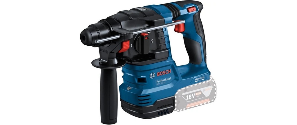 Bosch Professional Marteau perforateur GBH 18 V-22 en L-BOXX