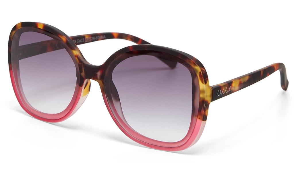 OKKIA Lunettes de soleil Anna Rose havane