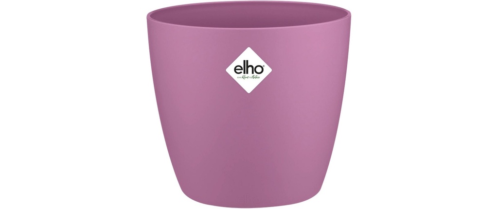 Elho Pot de fleur Brussels mini, rond, 0.8 l, Violet