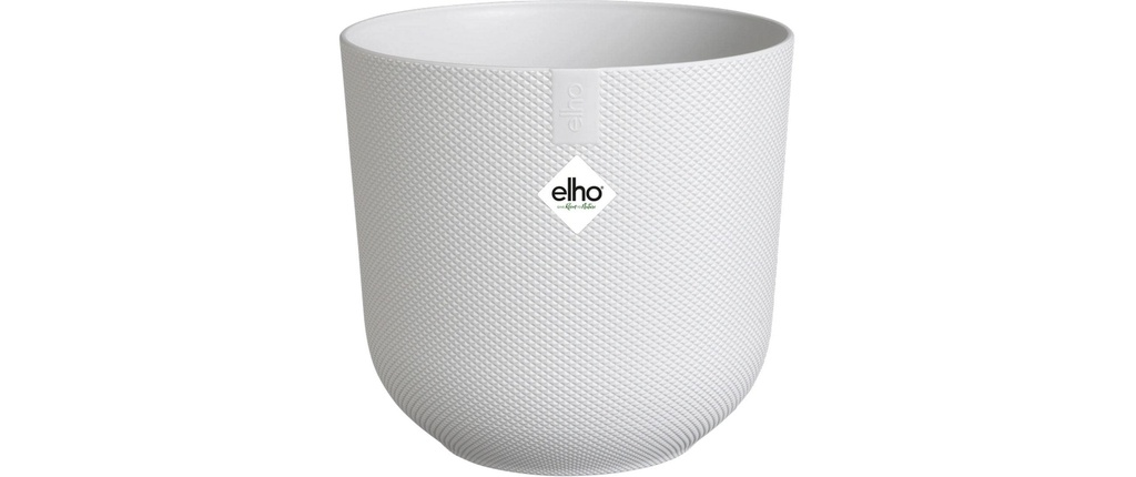 Elho Pot de fleur Jazz 2.4 l, blanc soie